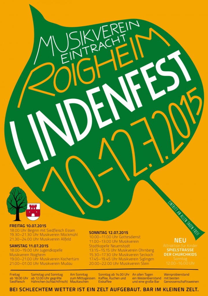 Plakat Lindenfest